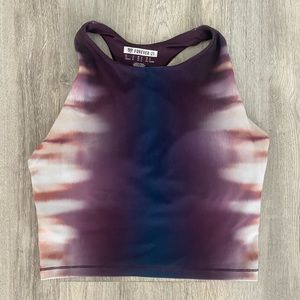 Workout Top, Tie Dye, Sports Bra